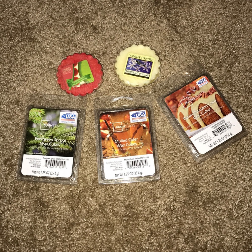 Wax from yankee candle